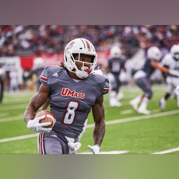 Adidas authentic UMass Minutemen Marquis Young game issue jersey size medium - Picture 11 of 11